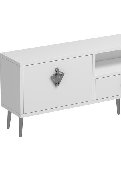 1313DROPCT-32 Tv Sehpası Beya-Gümüş modelleri