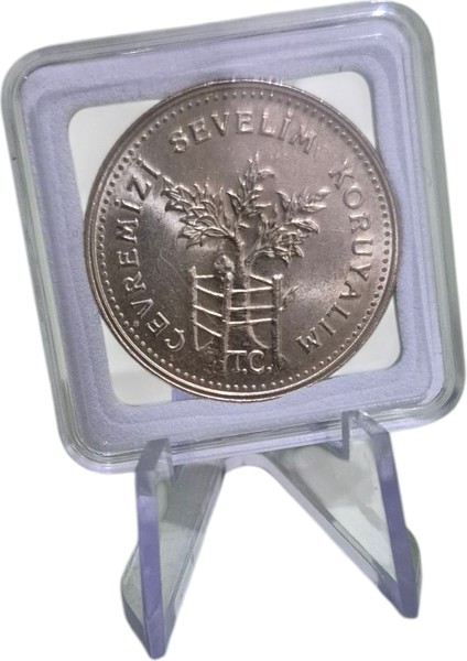 1990 Yılı Bin Lira Çevremizi Koruyalım Çil