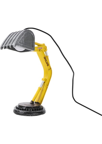 Ekskavatör Masa Lambası Inşaat Dekor Boy LED Noel Işık Işıkları Toddler Ofis Valentine&#39;in Yatak Odası Için Hediye Lambası (Yurt Dışından)