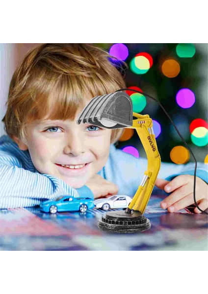 Ekskavatör Masa Lambası Inşaat Dekor Boy LED Noel Işık Işıkları Toddler Ofis Valentine&#39;in Yatak Odası Için Hediye Lambası (Yurt Dışından) fırsatları