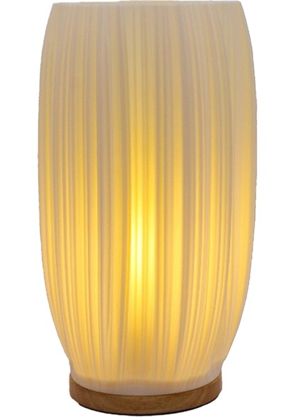 Onlanda Lambası Için Başucu Lambaları Vintage Çizgili Küçük Gece Işık Lambası Çalışma ve Dekorasyon, Esinti D (Yurt Dışından) fırsatları