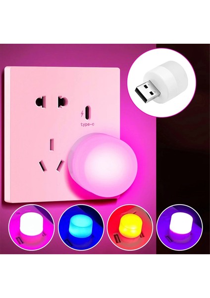 12PCS Mini USB Fiş Lambası 5V Süper Parlak Göz Koruma Kitabı Işık Bilgisayar Mobil Güç Şarj USB Küçük LED Işık, A (Yurt Dışından) indirimleri