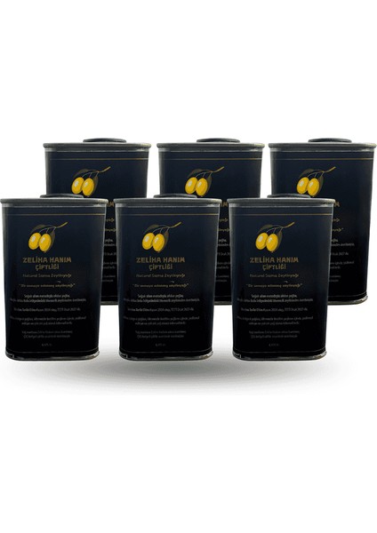 175 ml Naturel Sızma Zeytinyağı x 6 Ad.( Toplam: 1050 ml )