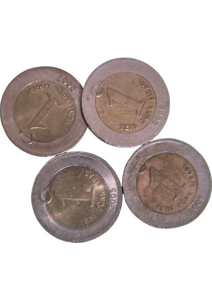 2005-2008 Yılı Ytl 4 Adet