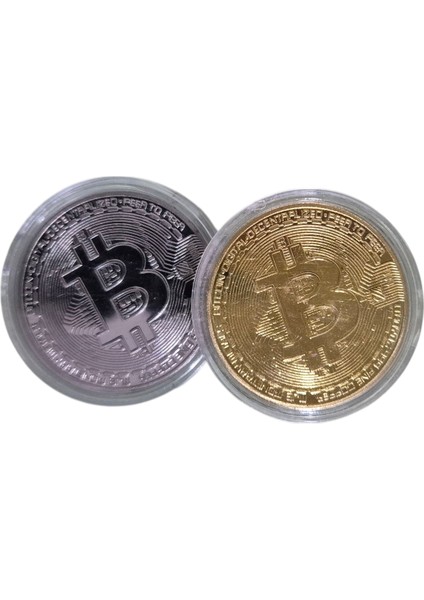 Bitcoin Hatıra Madalyonu 2 Adet