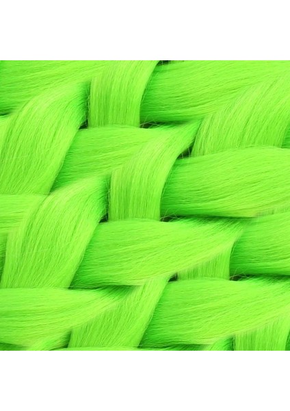 Sentetik Örgülük Saç Esperer 100 Gr. - Neon Yeşil modelleri