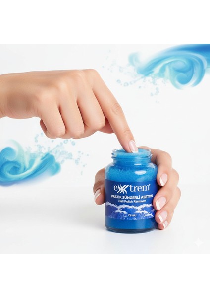 Pratik Süngerli Aseton - Natürel Hızlı Oje Çıkarıcı 75 ml modelleri