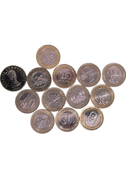 Hatıra Para Lotu 13 Adet