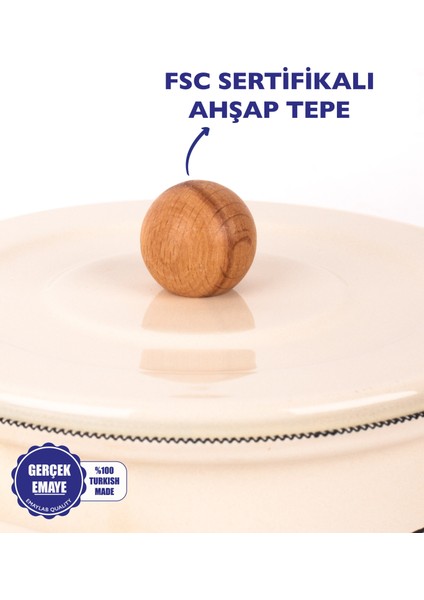 Mood Emaye Yoğurt Mayalama ve Fırın Tenceresi (2 Litre) fırsatları