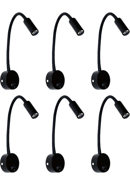 1pcs Başucu Çalışma Çalışması Okuma Lambası Duvar Lambası Aplikleri 3W LED Kitap Lambası Duvar Gece Lambası Yatak Odası Yurt Için LED (Yurt Dışından)