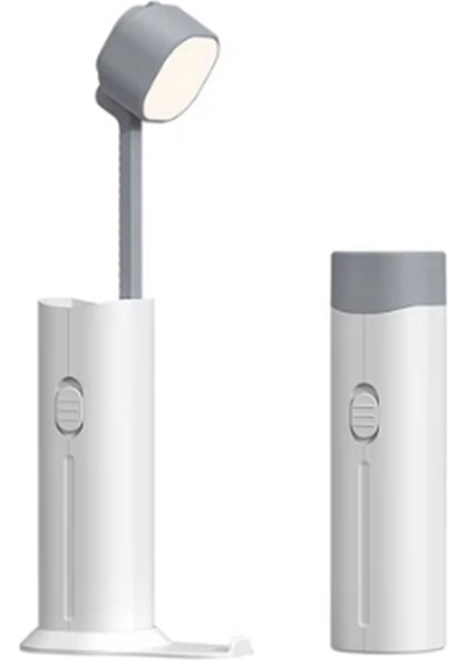 Beyaz Mini Güç Bankası Taşınabilir LED Öğrenme ve Okuma Küçük Masa Lambası Aileler Için Uygun 1200 Mah (Yurt Dışından) fiyatları