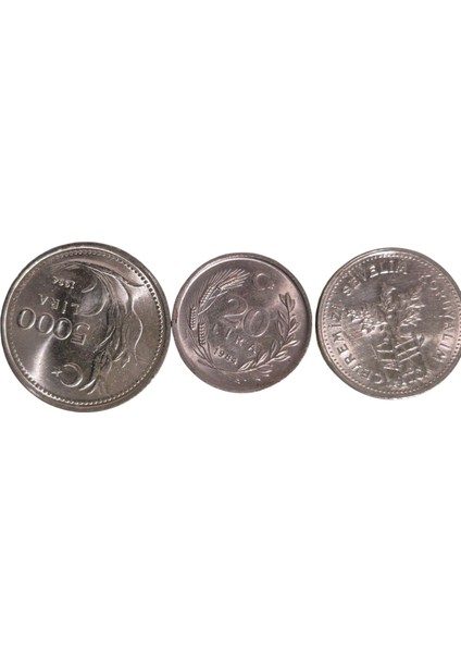 Çil 3 Adet Para