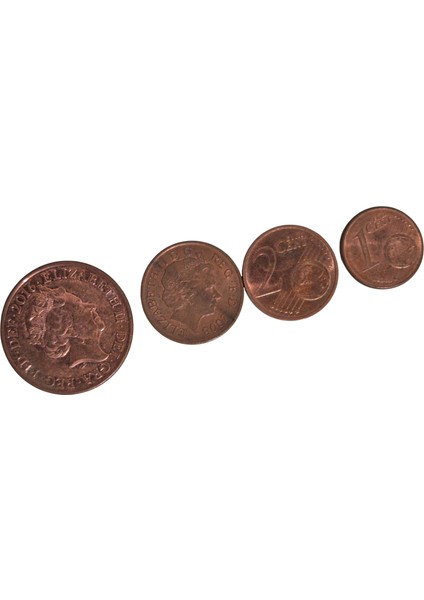 1-2 Pence ve Peny 4 Adet