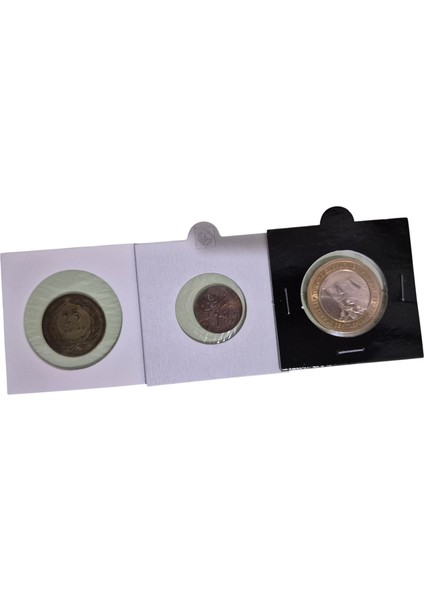 3 Adet Para Lotu 1951 25 Kuruş Nadir 1967 5 Kuruş ve 15 Temmuz Çil fiyatları