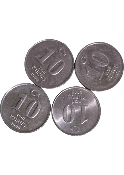 2005-06-07-08 Yılları 10 Kuruş Set
