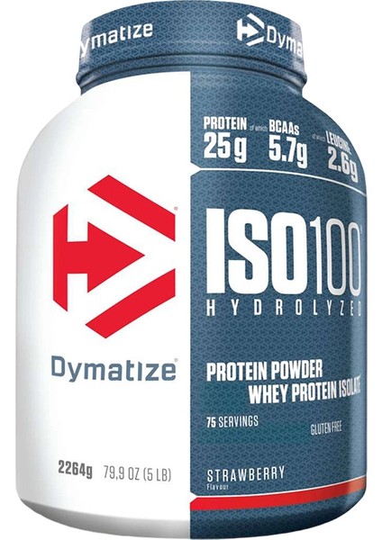 Iso 100 Hydrolyzed Whey Protein Tozu 2200 Gr - Çilek Aromalı fiyatları