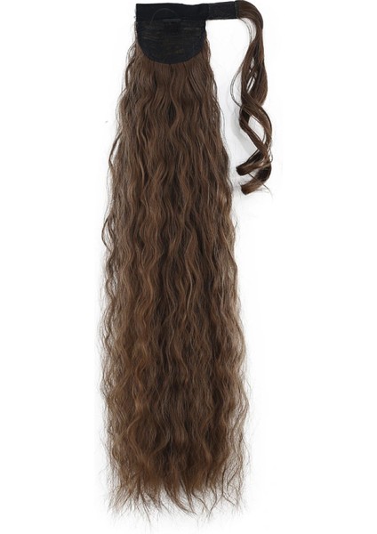 Bağlamalı Kabarık Dalgalı At Kuyruğu - Kumral fırsatları