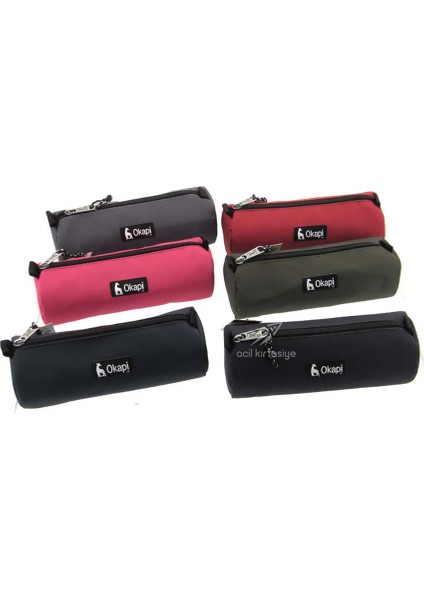 OKP-104R Kalem Çantası Düz Renk