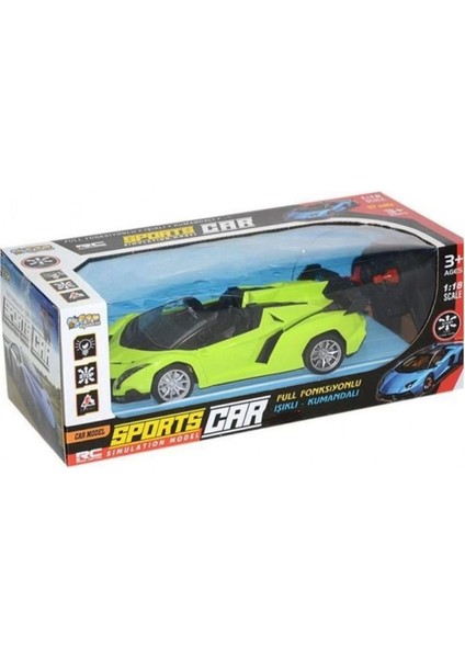 Toysan 1:18 Uzaktan Kumandalı Araba 797-25-YEŞIL