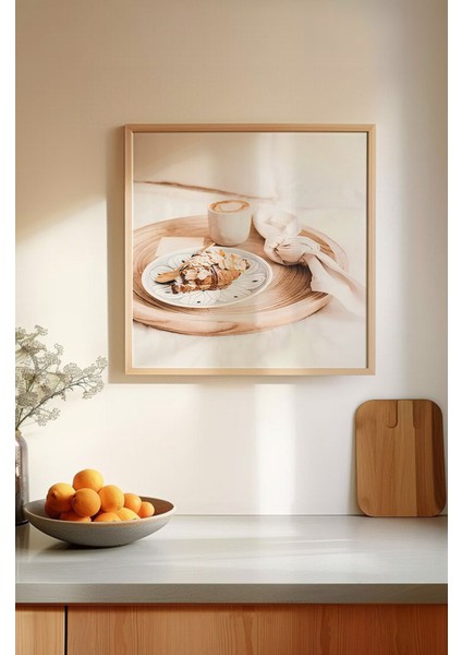 🖼️ Rustik Sofraların Zarafeti – Mdf Çerçeveli 3'lü Dekoratif Tablo Seti KR4065 23 x 23 indirimleri