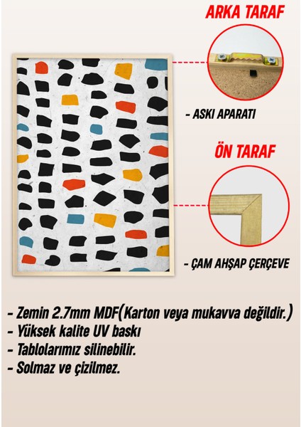 Ahşap Çerçeveli Mdf Tek Tablo Abstract Yüz Modeli Tablo (Kendi Tablo Setinizi Oluşturacağınız Liste) 23 x 32 Çerçevelli 1099 modelleri