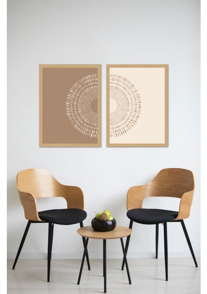 Dekorize Mdf 2 Parça 30X40 cm 3 mm Çerçeve Görünümlü Bohem Tablo 30401 30 cm fırsatları
