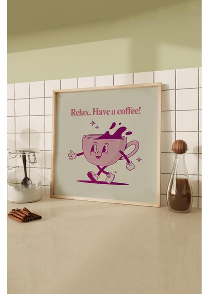 Ahşap Çerçeveli Mdf Kare Tek Tablo (Kendi Tablo Setinizi Oluşturacağınız Liste) MUTFAK04 23 x 23 Çerçeveli TX1110 fiyatları