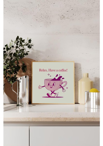 Ahşap Çerçeveli Mdf Kare Tek Tablo (Kendi Tablo Setinizi Oluşturacağınız Liste) MUTFAK04 23 x 23 Çerçeveli TX1110 indirimleri