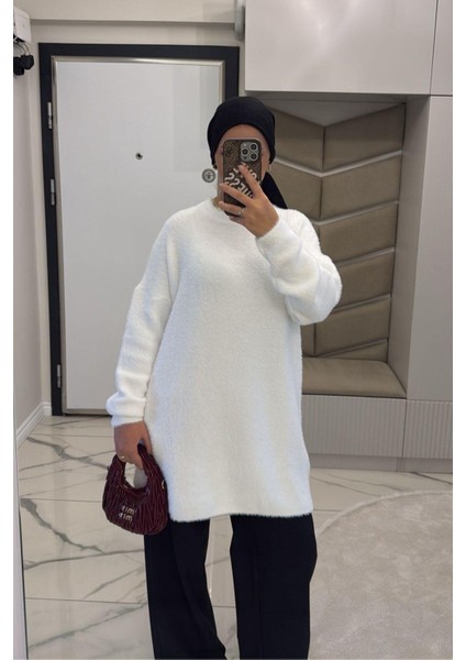 Kadın Beyaz Sakallı Uzun Kazak modelleri