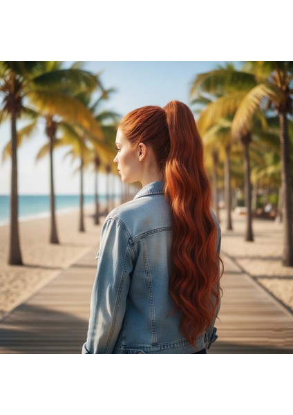 Tokalı Dalgalı At Kuyruğu - Bakır