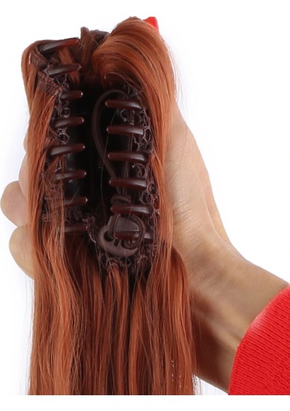 Tokalı Dalgalı At Kuyruğu - Bakır indirimleri