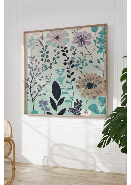 Ahşap Çerçeveli Mdf Kare Tek Tablo (Kendi Tablo Setinizi Oluşturacağınız Liste) TX1019 23 x 23 modelleri