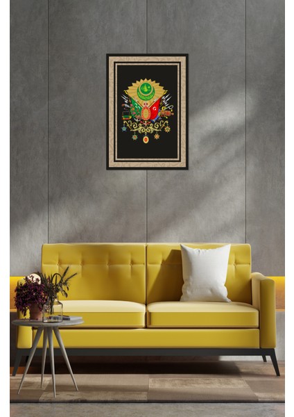 Notpa Osmanlı Tuğrası Dekoratif Tablo 21X30 30 cm fiyatları