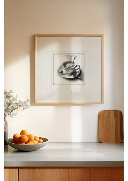 🏷️ 🖤 Karakalem Stil 3’lü Tablo Seti | Mutfak Temalı | Uv Baskı – Mdf – Ahşap Çerçeve KR4052 23 x 23 indirimleri