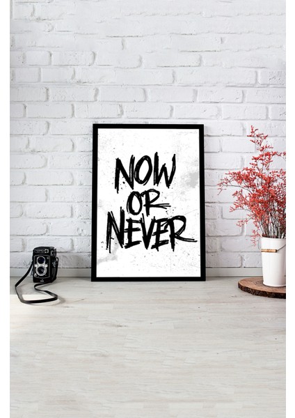 Notpa Tek Tablo Çerçeve Görünümlü Ahşap Duvar Tablosu A4 21 x 29.7 A4-3