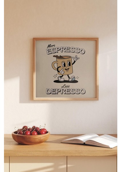 Ahşap Çerçeveli Mdf Kare Tek Tablo (Kendi Tablo Setinizi Oluşturacağınız Liste) MUTFAK04 23 x 23 Çerçeveli TX1111 modelleri