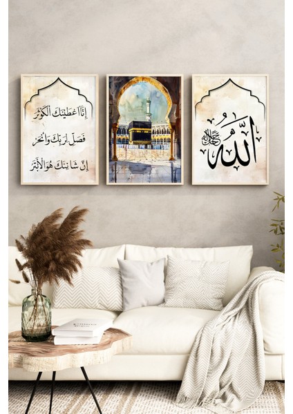 🕋 Kutsal Mekanlar Evine Gelsin! 🌿 CRV1191 23 x 32 fırsatları