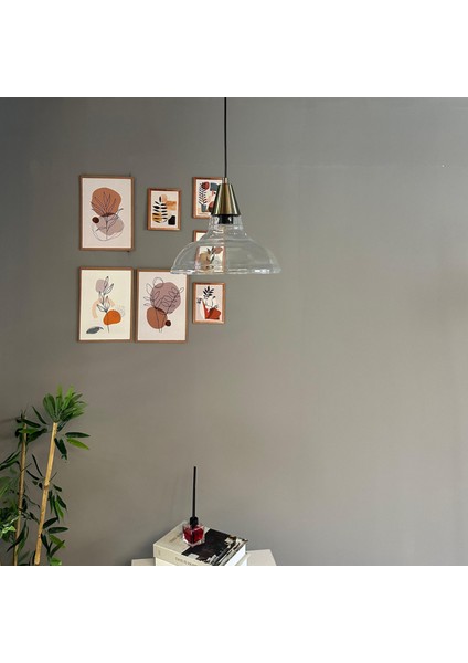 Vishi Cam Şeffaf Tekli Avize Eskitme Huni Başlık Retro Sarkıt Lamba Restoran Salon Aydınlatma fırsatları