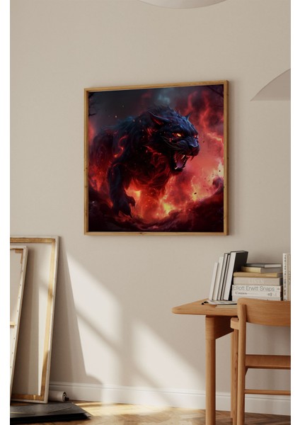 Ahşap Çerçeveli Mdf Kare Tek Tablo (Kendi Tablo Setinizi Oluşturacağınız Liste) Doğa 23 x 23 Çerçeveli TX1127 fiyatları