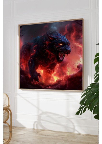 Ahşap Çerçeveli Mdf Kare Tek Tablo (Kendi Tablo Setinizi Oluşturacağınız Liste) Doğa 23 x 23 Çerçeveli TX1127 modelleri