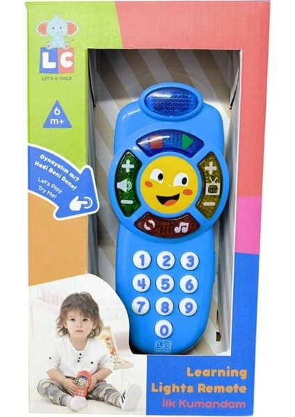 Enfal Oyuncak Lets Be Child İlk Kumandam LC-30512-Mavi
