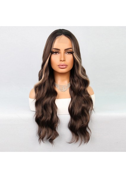 Koyu Kumral Balköpüğü Işıltılı Tül Peruk fiyatları