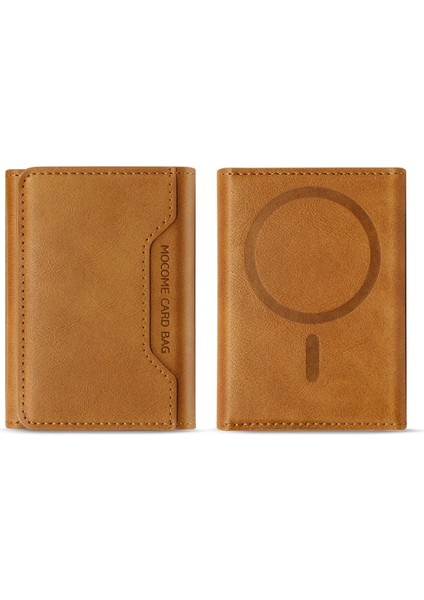 Dıgıtra Magsafe Manyetik Cüzdan - Kahverengi - iPhone 14/15/16/17 Uyumlu fiyatları