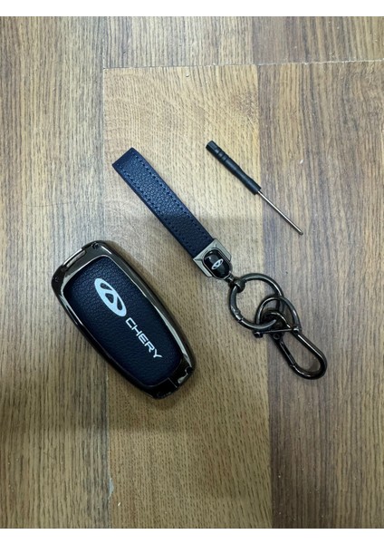Chery Tiggo 7/8 Anahtarlık Lacivert Çelik Korumalı