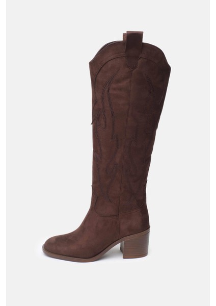 Romina Kahverengi Kovboy Çizmesi