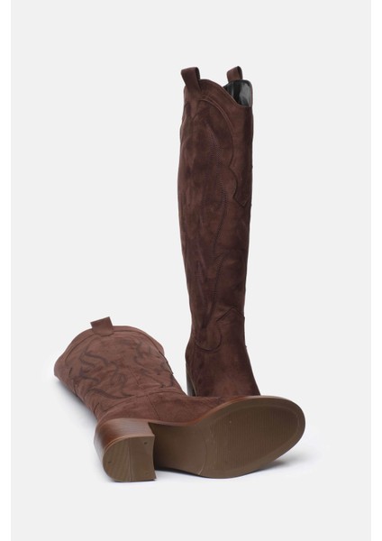 Romina Kahverengi Kovboy Çizmesi modelleri