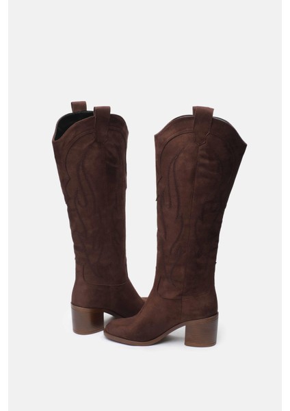 Romina Kahverengi Kovboy Çizmesi fırsatları