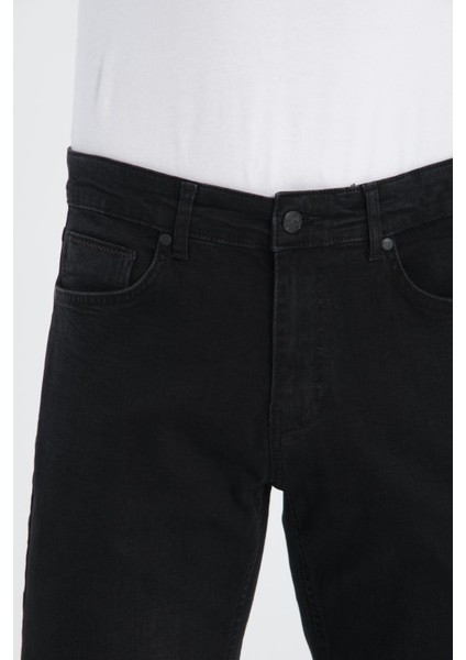 Düz Kesim Erkek Kot Pantolon - Esnek Kumaş, Normal Kalıp Jean (%98 Pamuk) modelleri