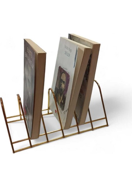 6 Bölmeli Metal Masaüstü Ayaklı Kitaplık fırsatları