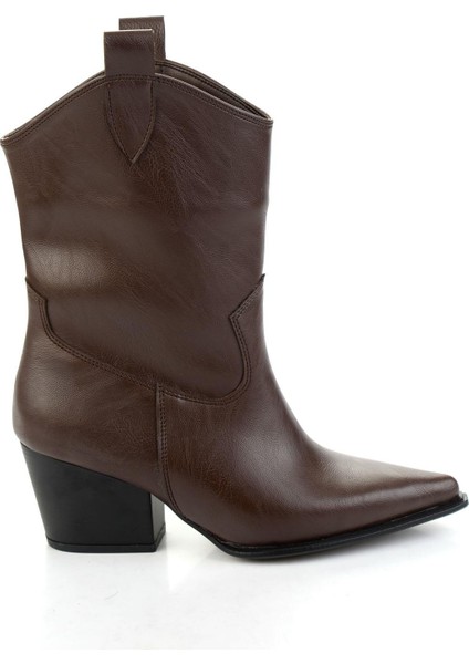 Kahve Kadın Bot & Bootie K02671904409